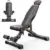 Yoleo Adjustable Weight Bench with 84 Positions for $59.99