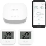 YoLink Smart Wireless Temperature/Humidity Sensor (2-Pack) with Hub – $39.98