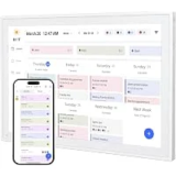 YPI 10.1″ Smart WiFi Digital Calendar with HD Touchscreen – $48.99