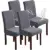 4-Pack YUEANG Waterproof Dining Chair Covers for $8.98