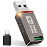 Yuhuo 2-in-1 Wireless USB Adapter for Apple CarPlay & Android Auto – Now $19.99