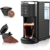 ZAFRO Single Serve Coffee Maker for Capsules and Ground Coffee – Now $34.99