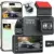 Zengest 4K GPS WiFi Dash Camera with 1080p Rear Camera and 64GB Card for $35.99