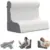 Zenvid Ergonomic Memory Foam Wedge Pillow Headboard for $29.69