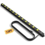 Zesun 15′ 75W 12-Outlet Industrial Power Strip for $25.99