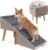 Ziluce 2-in-1 Foldable Wooden Dog Ramp & Ottoman for $49.99