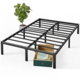 Zinus 14″ Elias Queen Metal Platform Bed Frame (Black) – $38 at Amazon