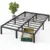 Zinus 14″ Elias Queen Metal Platform Bed Frame (Black) – $38 at Amazon