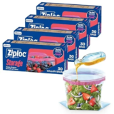 Ziploc Gallon Food Storage Bags 30-Count for $10.56