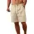 Zkman Men’s Breathable Linen Shorts for $7.49