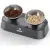 ZOMISIA Adjustable Raised Cat Food and Water Bowls for $6.49