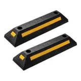 2-Pack Zone Tech TS0006 Heavy Duty Rubber Parking Guides for $17.59